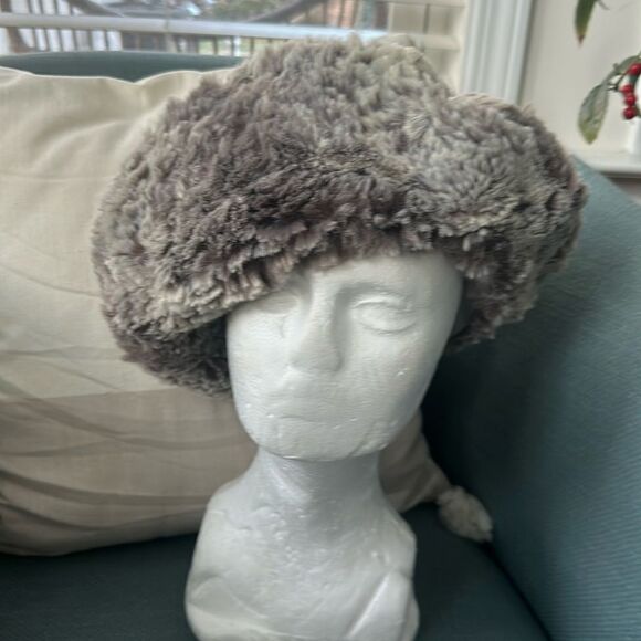 Faux Fur Vintage Women’s Hat O/S - Picture 1 of 6